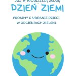 Niebieski Zielony Ilustrowany Dzień Ziemi Plakat (2)