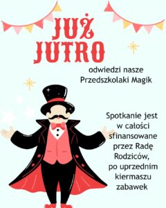 Colorful Illustrated Playful Fun Magician and Rabbits Magic Show Instagram Post