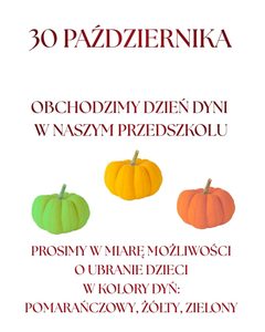 Czerwony Żółty Proste Promocja Dyni Post na Instagram